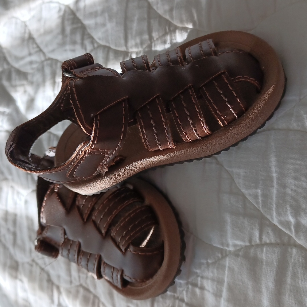 Oshkosh b'gosh, baby boy sandals, 4